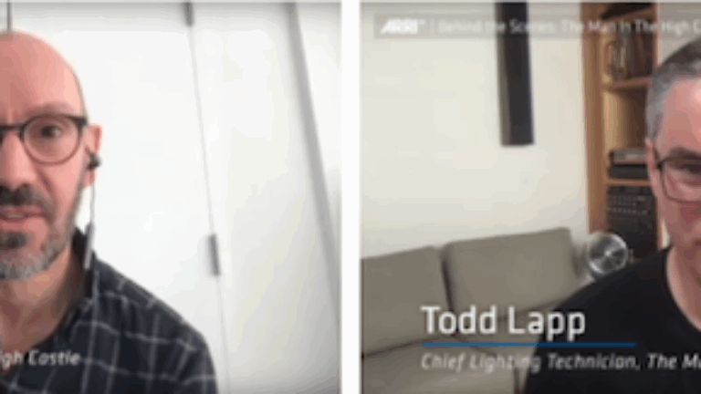 Gonzalo Amat (DP) et Todd Lapp (Chef électricien) invités par ARRI Los Angeles