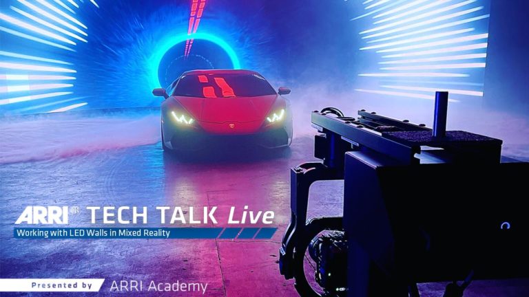 ARRI TECH TALK : Travailler avec des murs LED dans un contexte de Mixed Reality