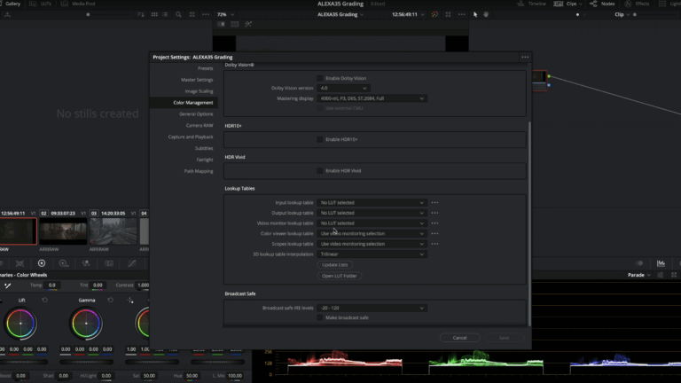 ARRI TECH TALK : ALEXA 35 – étalonnage et look