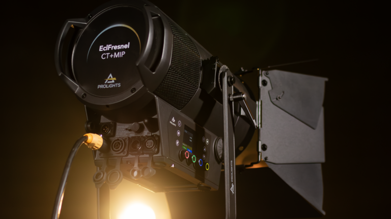 EclFresnel CT+, un Fresnel LED pensé pour les tournages les plus exigeants