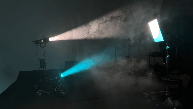 Atelier lumière réfléchie avec le systeme Dedolight Lightstream