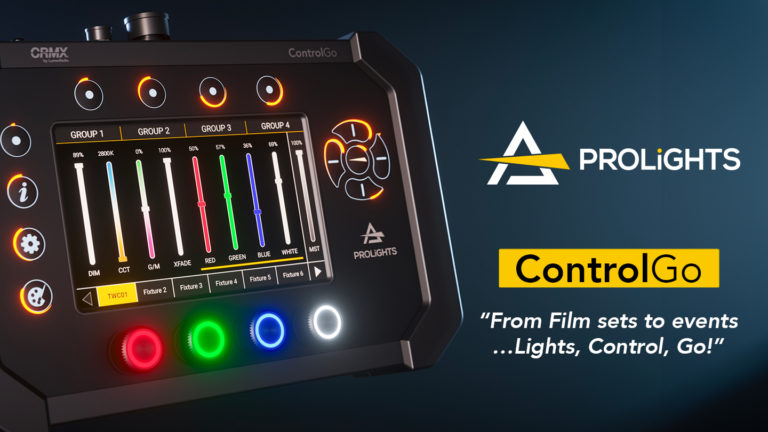 ControlGo – Le contrôleur portable DMX / RDM / CRMX pour 1 univers sur batterie